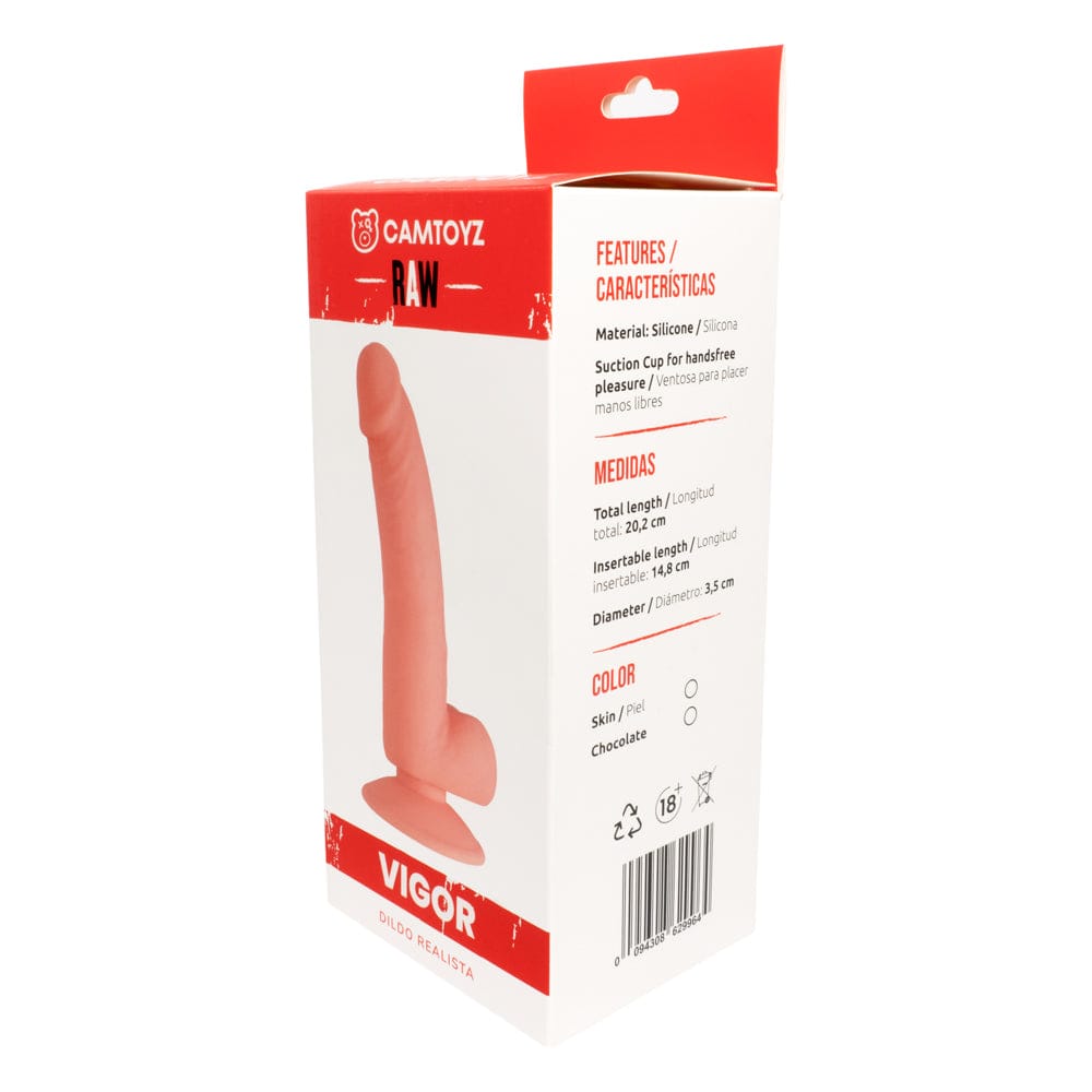 Dildo Realista Vigor 20.2 cm - Imagen 9