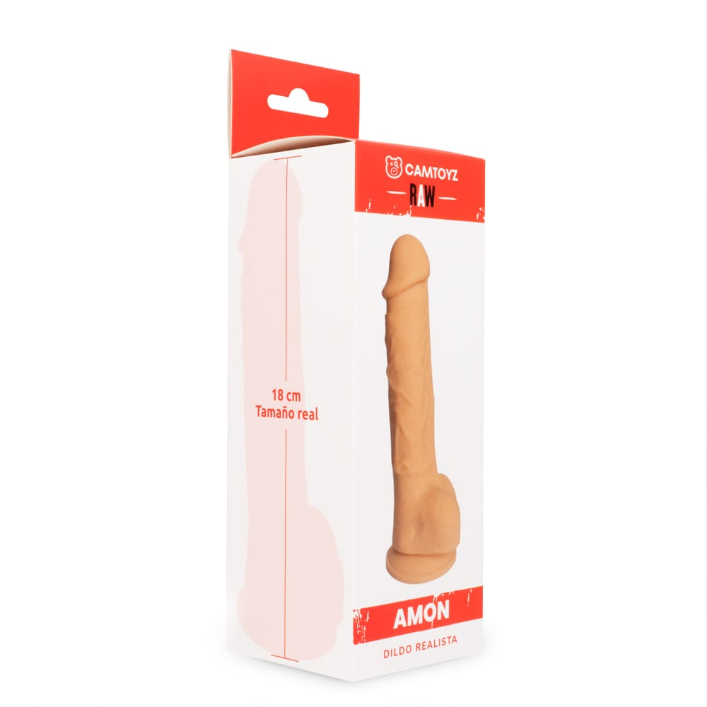 Raw Dildo Realista Amon 18 cm CamToyz - Imagen 2