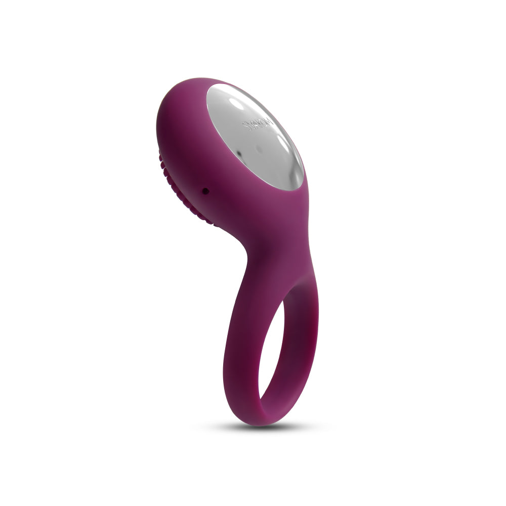 Anillo Vibrador para el pene Tyler Svakom (MORADO) - Imagen 5