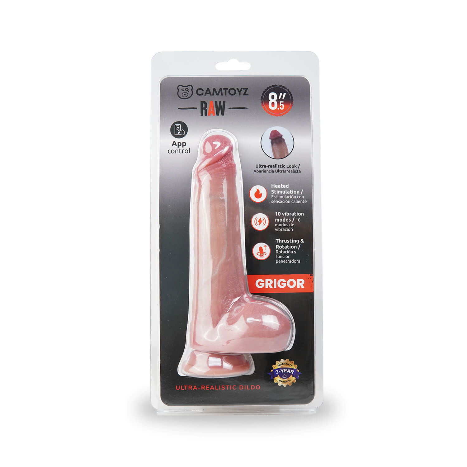 Dildo Ultrarealista Grigor Raw - Imagen 3