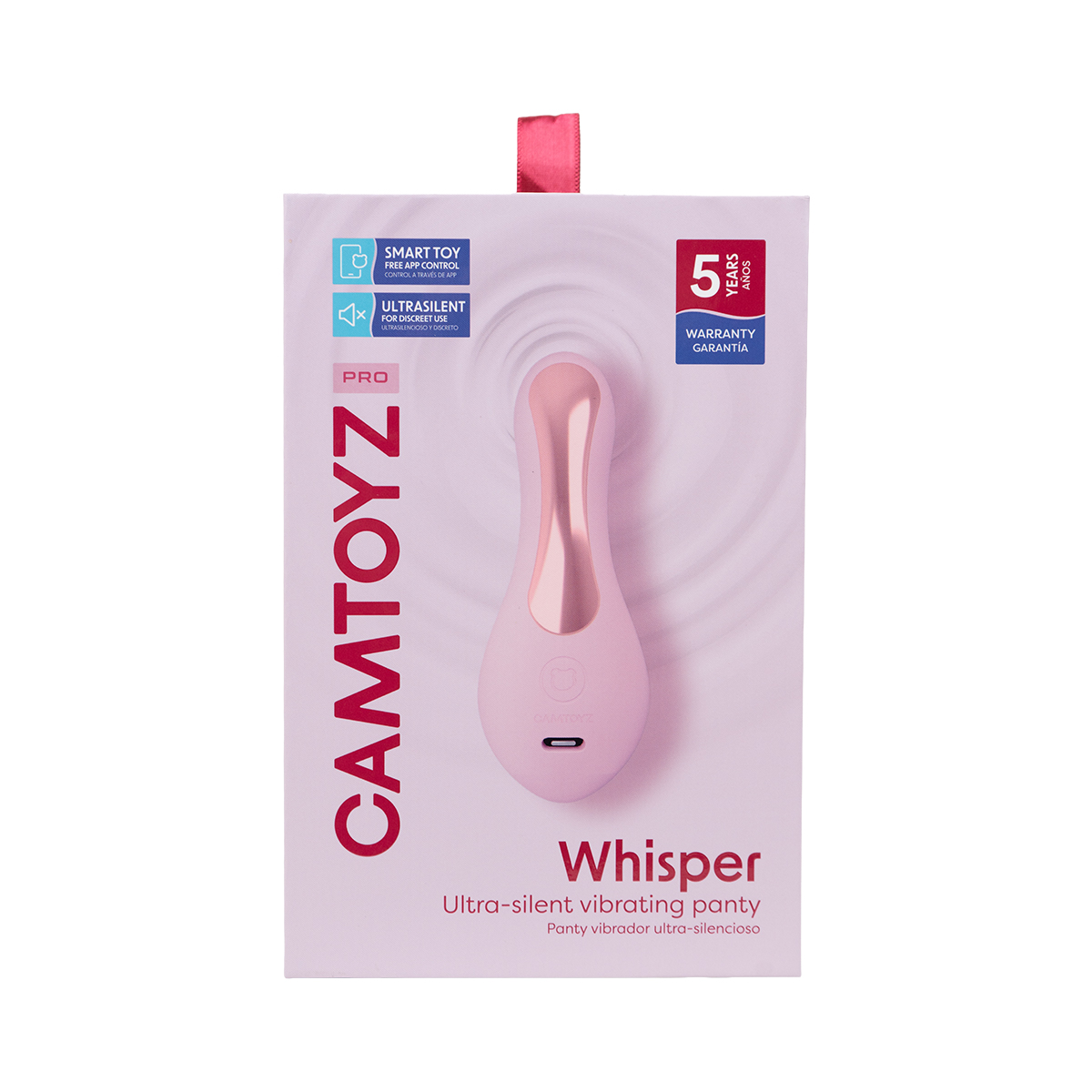 Whisper Panty Vibrador con APP Camtoyz - Imagen 6