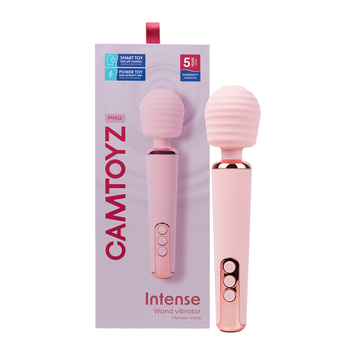 Intense vibrador Wand con App Camtoyz - Imagen 2