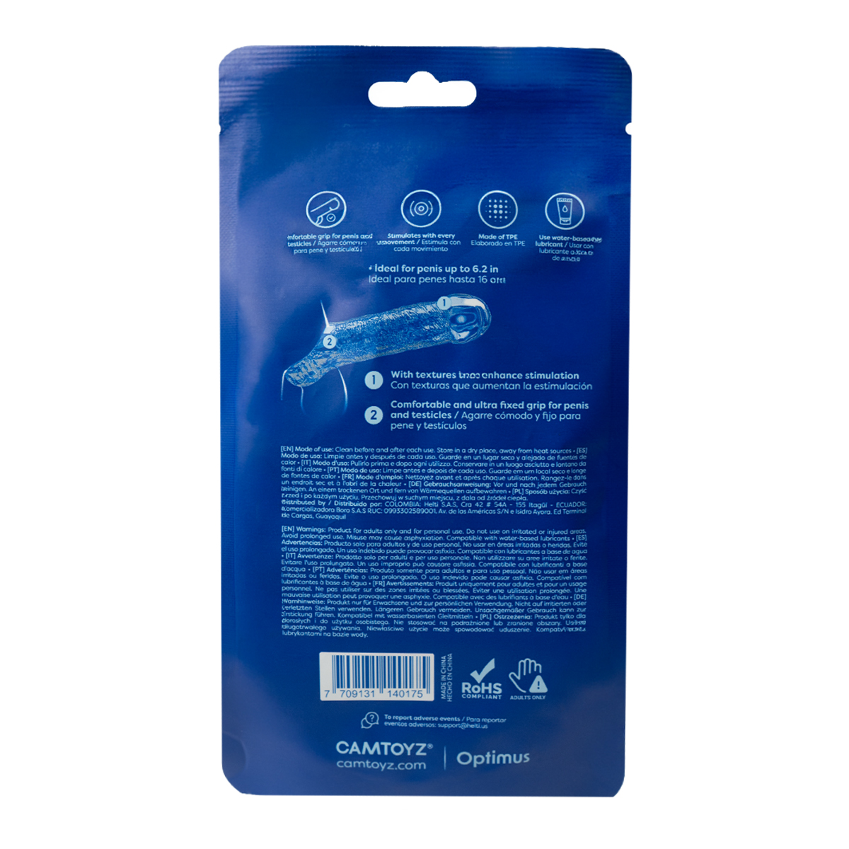 Tunder Funda para el pene Camtoyz - Imagen 4