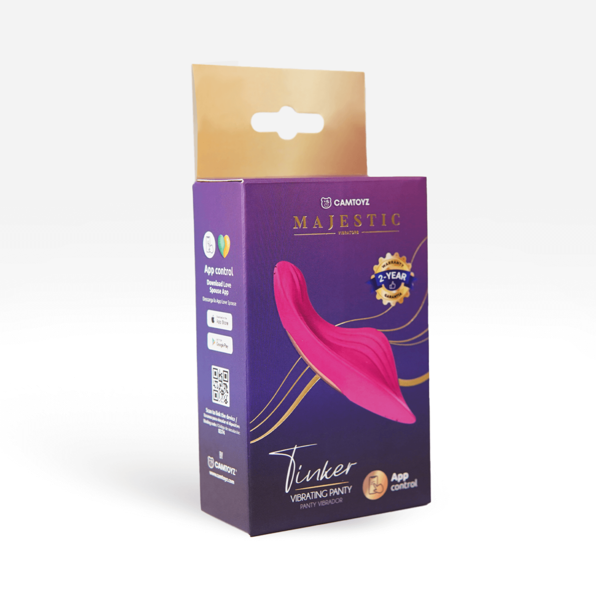 Panty Vibrador Tinker Majestic - Imagen 5