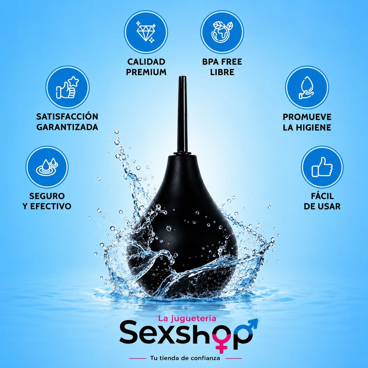 Ducha Anal One-Way 160 ML - Imagen 3