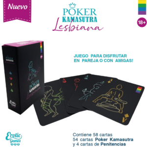 Juego de Cartas Poker Kamasutra Lesbi – EG